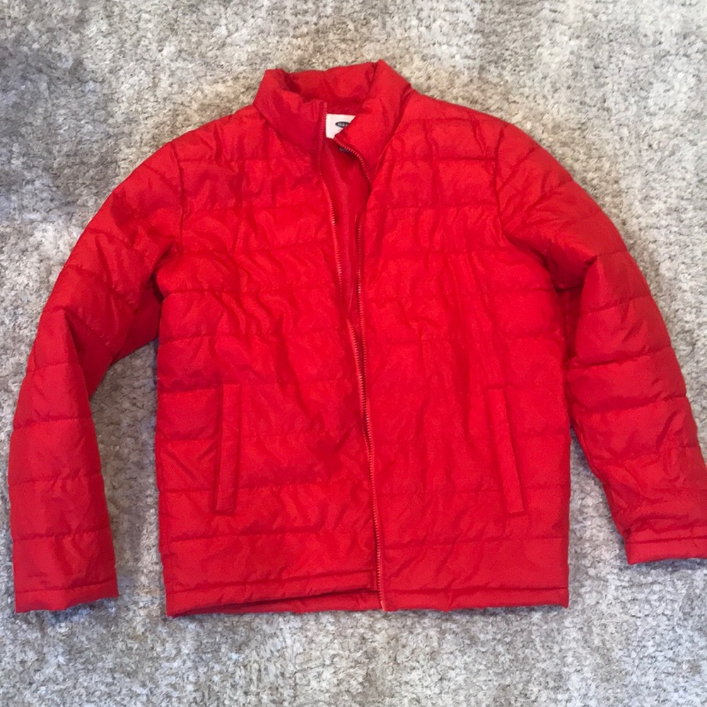 Red Puffer Jacket